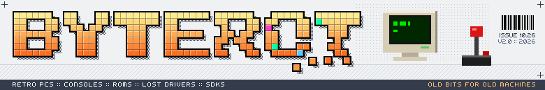 BYTEROT - retro PCs, consoles and lost software